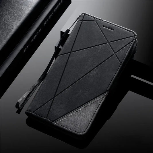 🔥Magnetic Leather Wallet Flip SmartCase🔥