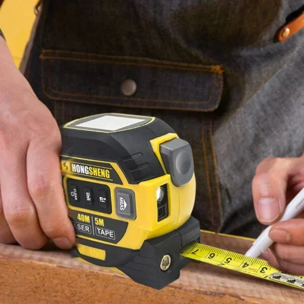 (🎃HALLOWEEN PRE SALE - 49% OFF) Laser Measure 3-In-1 Infrared Laser Tape Measure 🎃