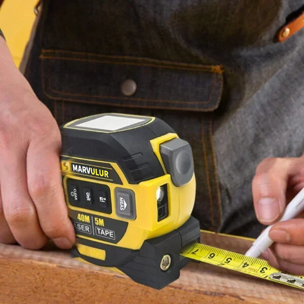 (🎃HALLOWEEN PRE SALE - 49% OFF) Laser Measure 3-In-1 Infrared Laser Tape Measure 🎃