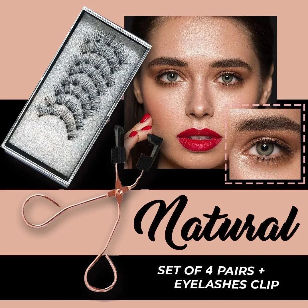 (🎃HALLOWEEN PRE SALE - 49% OFF) Marvulur Salon Quality Reusable Magnetic Eyelash Kit🎃