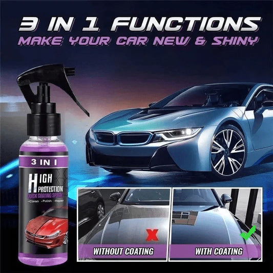 backup av 3 i 1 High Protection Fast Car Ceramic Coating Spray