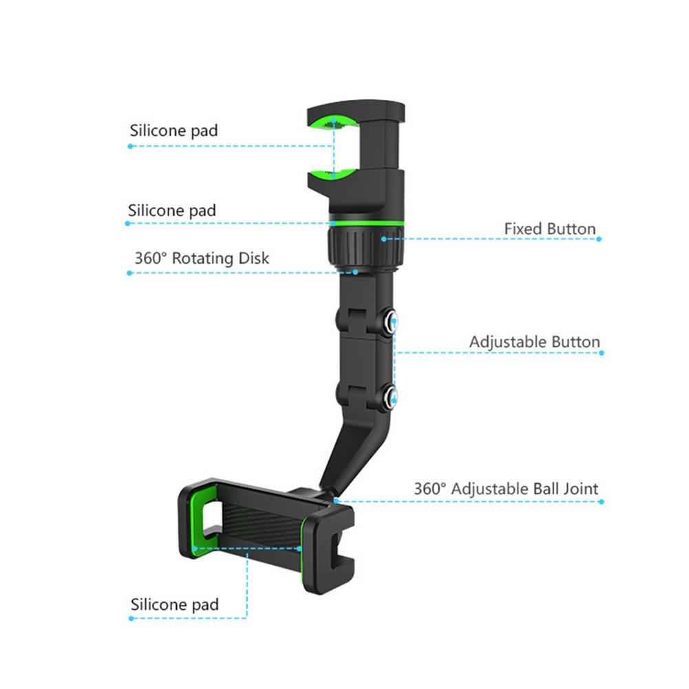 2022 Multifunksjon Justerbar 360° Universalholder