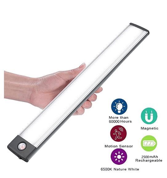 Vexetechs Bewegungssensor LED-Licht USB wiederaufladbar