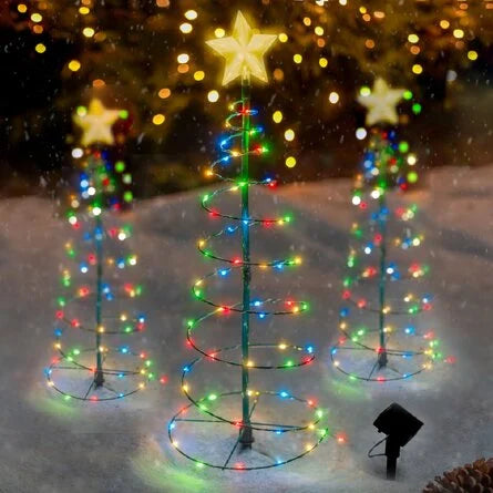 Solar Metal LED juletre dekorasjon String Lights