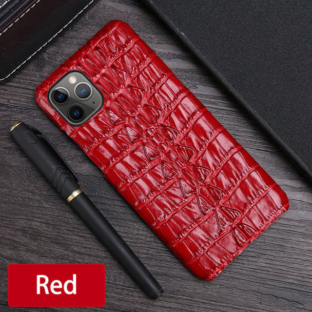 🔥Crocodile Style Leather Case🔥