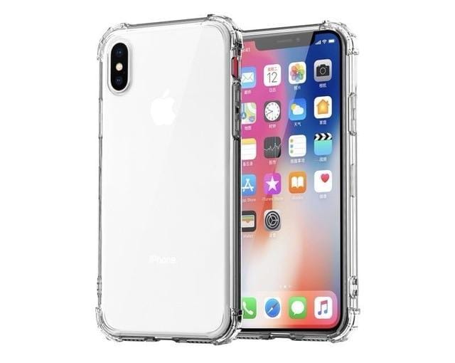 衝撃吸収バンパーカバー、傷防止クリアバック、Apple iPhone用HDクリアケース