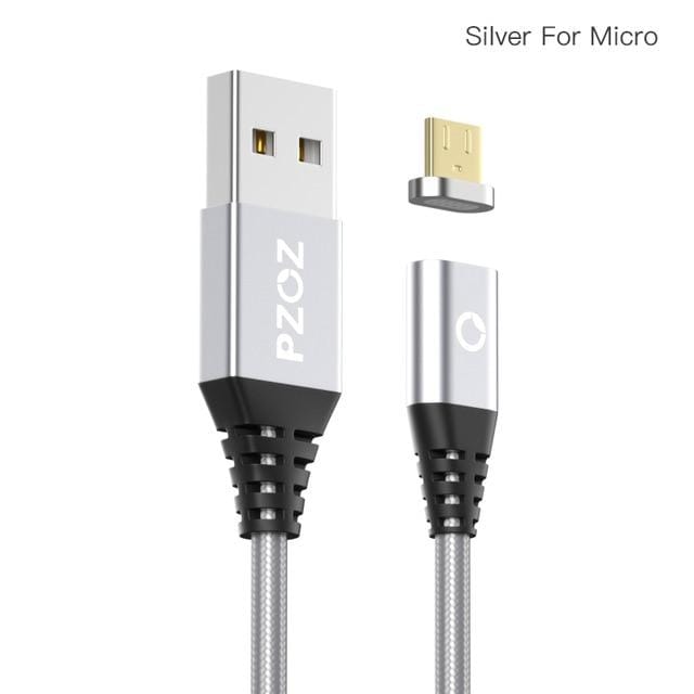 Genius magnetisk mikro-USB-opladningskabel til iPhones og Samsung-telefoner