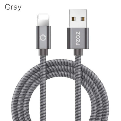 Speed Data Transfer Fiber iPhone USB Cable