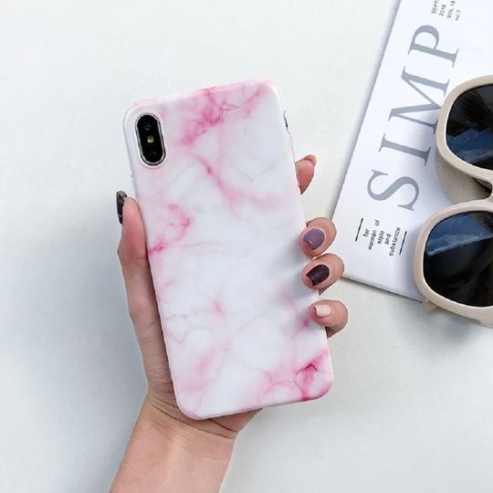 Luksus marmordeksel for iPhones
